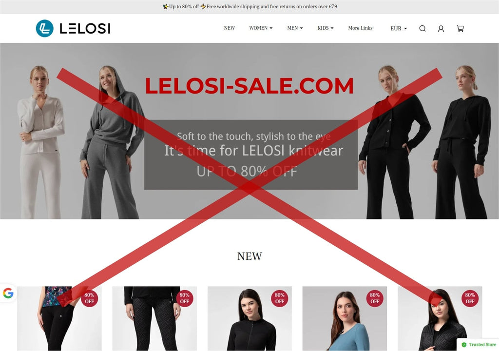 Notificare referitoare la magazinul online fraudulos