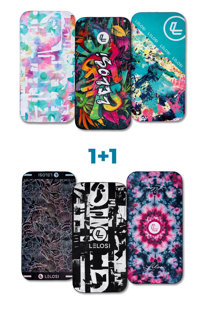 lelosi pachet de prosoape din microfibră (2x) 0