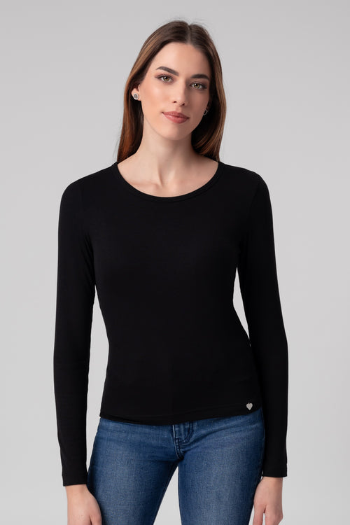 Basic tricou lung Wicklow