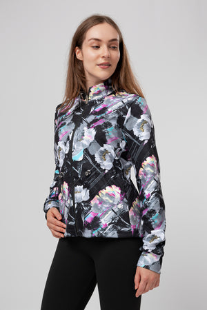 lelosi bluză cu fermoar polarosi roseblur 1